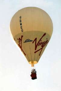G-BWEO hot air balloon, a Lindstrand Balloons LBL 14M. Photograph by Bill Teasdale