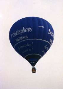 G-BWHC hot air balloon, a Cameron N-77, added to the archive 7 September 2026. Photograph by Balloon Spotters Archive