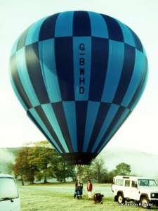 G-BWHD hot air balloon, a Lindstrand Balloons LBL 31A, added to the archive 7 September 2026. Photograph by Mel Kirby