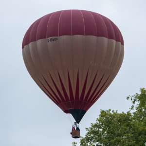 G-BWIP hot air balloon, a Cameron N-90