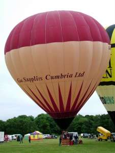 G-BWIP hot air balloon, a Cameron N-90, added to the archive 7 September 2026. Photograph by Balloon Spotters Archive