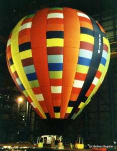 G-BWIW hot air balloon, a SKY 180-24, added to the archive 7 September 2026. Photograph by Mel Kirby