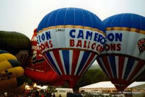 G-BWJJ hot air balloon, added to the archive 27 August 2026. Photograph by G Duke