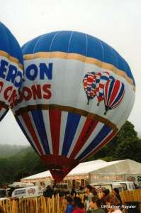 G-BWJL hot air balloon, a Cameron N-120. Photograph by G Duke