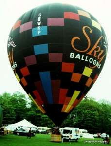 G-BWKP hot air balloon, a SKY 105-24, added to the archive 7 September 2026. Photograph by Mel Kirby