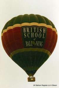 G-BWKU hot air balloon, a Cameron A-250. Photograph by A Gibson