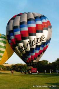 G-BWKX hot air balloon, a Cameron A-250. Photograph by A Gibson