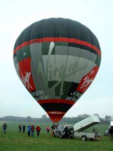 G-BWLA hot air balloon, a Lindstrand Balloons LBL 69A. Photograph by Balloon Spotters Archive