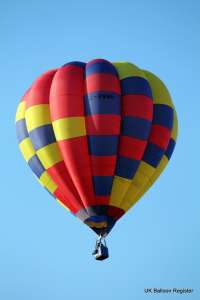 G-BWMH hot air balloon, a Lindstrand Balloons LBL 77B, added to the archive 7 September 2026. Photograph by Balloon Spotters Archive
