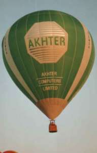 G-BWOA hot air balloon, a SKY 105-24. Photograph by Paul Coman