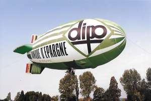 G-BWOO hot air balloon, a Lindstrand Balloons LBL HS-110. Photograph by A Gibson