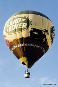 G-BWTU hot air balloon, added to the archive 27 August 2026. Photograph by Mike Clarke