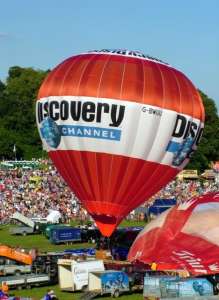 G-BWUU hot air balloon, a Cameron N-90. Photograph by Balloon Spotters Archive
