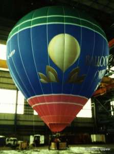G-BWVP hot air balloon, a SKY 160-24. Photograph by Mel Kirby