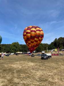 G-BWVU hot air balloon, a Cameron O-90, added to the archive 13 September 2026. Photograph by Cera168_
