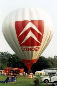 G-BXAX hot air balloon, added to the archive 27 August 2026. Photograph by Mike Clarke
