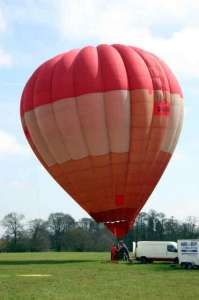 G-BXBR hot air balloon, added to the archive 27 August 2026. Photograph by Bill Teasdale