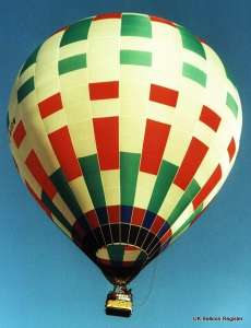 G-BXDW hot air balloon, a SKY 120-24. Photograph by Mel Kirby