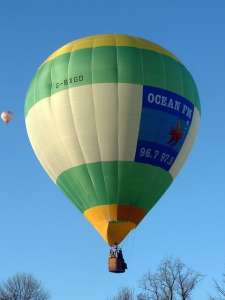 G-BXGD hot air balloon, a SKY 90-24. Photograph by Balloon Spotters Archive