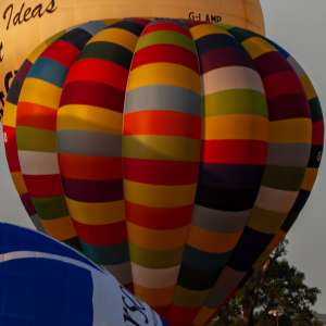 G-BXJO hot air balloon, a Cameron O-90
