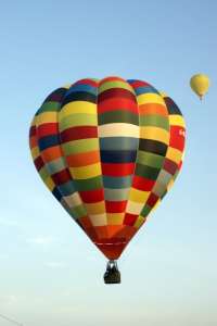 G-BXJO hot air balloon, a Cameron O-90. Photograph by Richard Gahan