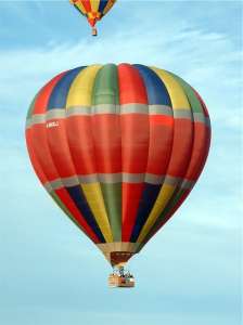 G-BXKJ hot air balloon, a Cameron A-275. Photograph by Balloon Spotters Archive