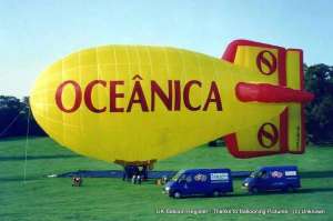 G-BXKY hot air balloon, a Cameron DP-90. Photograph by Ballooning Pictures