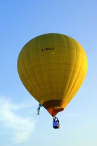 G-BXLP hot air balloon, a SKY 90-24. Photograph by Richard Gahan
