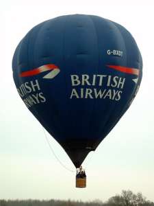 G-BXOT hot air balloon, a Cameron C-70. Photograph by Balloon Spotters Archive