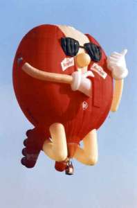 G-BXUG hot air balloon, added to the archive 27 August 2026. Photograph by Bill Teasdale