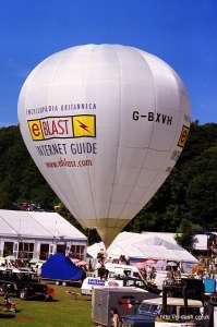 G-BXVH hot air balloon, a SKY 25-16. Photograph by Mike Clarke
