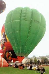 G-BXVJ hot air balloon, a Cameron O-120, added to the archive 7 September 2026. Photograph by Mel Kirby