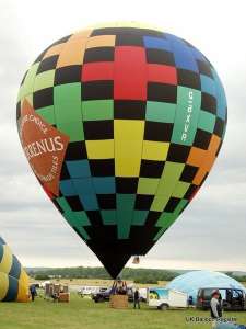 G-BXVR hot air balloon, a SKY 90-24. Photograph by Mel Kirby