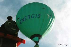 G-BXWI hot air balloon, added to the archive 27 August 2026. Photograph by G Duke
