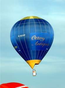 G-BXXP hot air balloon, a SKY 77-24. Photograph by Balloon Spotters Archive