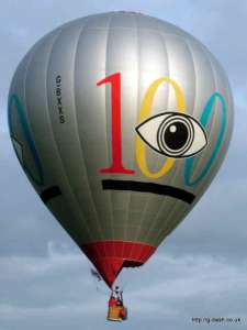 G-BXXS hot air balloon, a SKY 105-24. Photograph by Balloon Spotters Archive