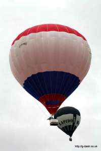 G-BYHU hot air balloon, added to the archive 27 August 2026. Photograph by G Duke