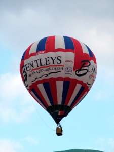 G-BYJC hot air balloon, a Cameron N-90. Photograph by Balloon Spotters Archive