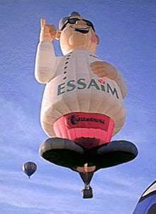 G-BYJY hot air balloon, a Lindstrand Balloons LBL Pharmacist. Photograph by Balloon Spotters Archive