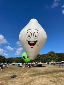 Ralph hot air balloon G-BYNX, a Cameron RX-105, added to the archive 12 September 2026. Photograph by Cera168_