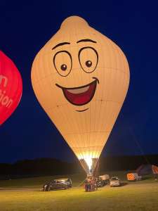 G-BYNX hot air balloon, a Cameron RX-105, added to the archive 15 September 2026. Photograph by Cera168_