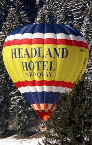 G-BYPD hot air balloon, a Cameron A-105. Photograph by Richard Gahan