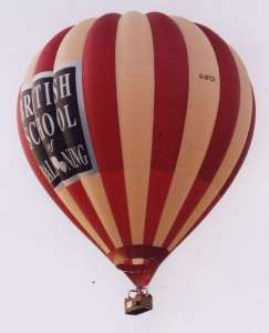 G-BYSK hot air balloon, a Cameron A-275. Photograph by Pete M 2019 on Flickr