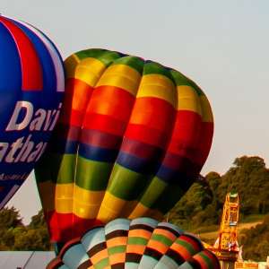 G-BYTW hot air balloon, a Cameron O-90
