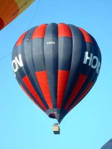 G-BYZG hot air balloon, a Cameron A-275. Photograph by Balloon Spotters Archive