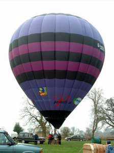 G-BZBJ hot air balloon, a Lindstrand Balloons LBL 77A, added to the archive 7 September 2026. Photograph by Balloon Spotters Archive