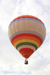 G-BZGI hot air balloon, an Ultramagic M-145. Photograph by Richard Gahan