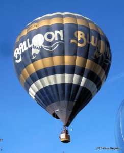 G-BZJH hot air balloon, a Cameron Z-90. Photograph by Trev Read