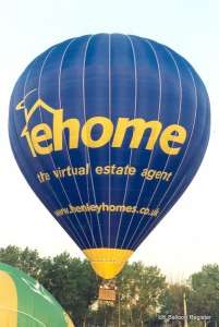 G-BZJX hot air balloon, an Ultramagic N-250. Photograph by Mel Kirby