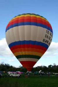 G-BZPT hot air balloon, an Ultramagic N-210. Photograph by Bill Teasdale